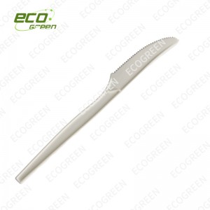 Biodegradable Clamshell Manufacturer –  7 inch biodegradable knife – Ecogreen