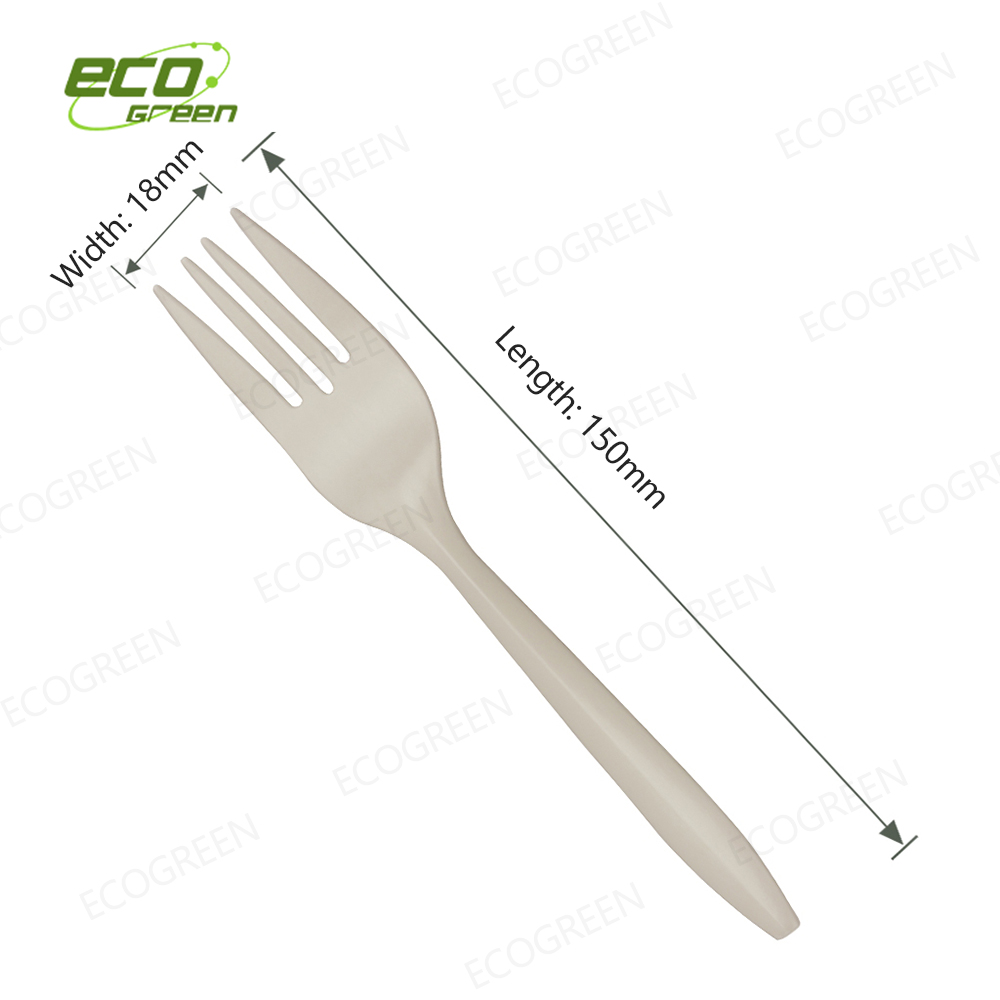 Factory made hot-sale China Disposable Biodegradable Corn Starch Long Fork and Knife Restaurant