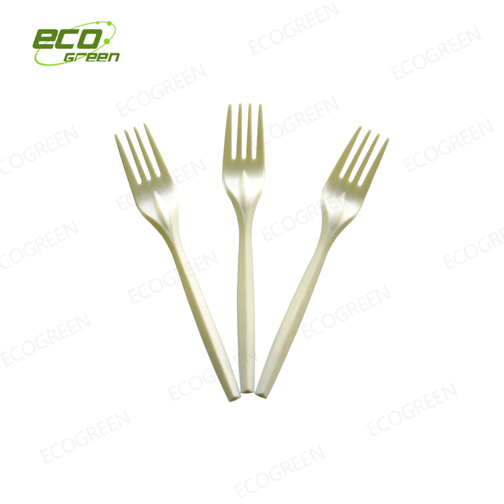 Wholesale Price High Quality Biobased Biodegradable Disposable Cutlery – -  7 inch biodegradable fork – Ecogreen