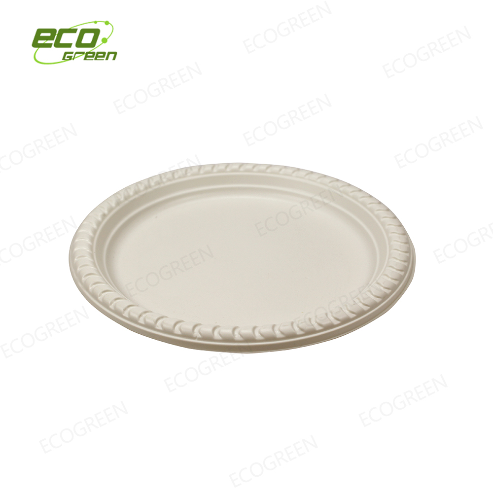 7 inch biodegradable plate