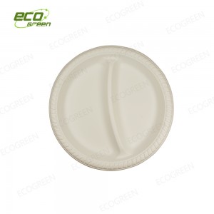 Chinese Professional Ecofriendly Biodegradable Disposable 7 Inch Plate  –  8 inch biodegradable plate – Ecogreen