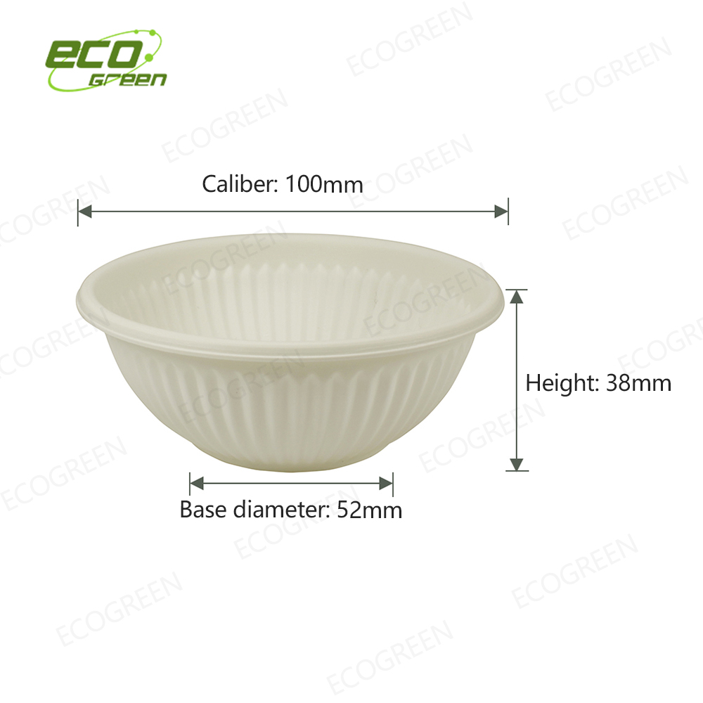 Hot New Products Biodegradable Diposable Soup Bowl - 6oz biodegradable bowl – Ecogreen
