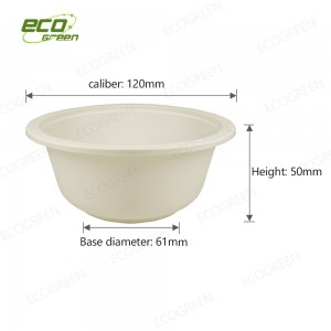 Chinese Professional Bioplastic Disposable Soup Bowl - 10oz biodegradable bowl – Ecogreen