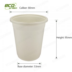 Chinese wholesale Corn Starch Based Disposable Cup - 10oz biodegradable cup – Ecogreen